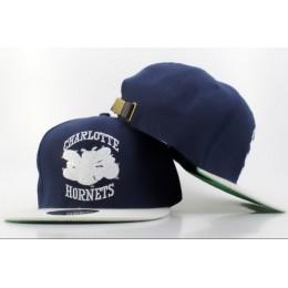 New Orleans Hornets M&N Snapback Hat QH 0617 Snapback