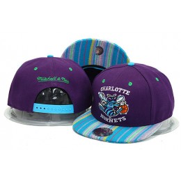 New Orleans Hornets Purple Snapback Hat YS 0613 Snapback