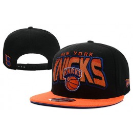 New York Knicks Black Snapback Hat XDF Snapback