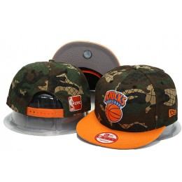 New York Knicks Camo Snapback Hat YS 0701 Snapback