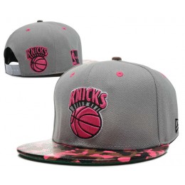 New York Knicks Grey Snapback Hat SD 0613 Snapback