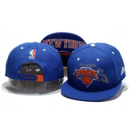 New York Knicks Blue Snapback Hat YS 0721 Snapback