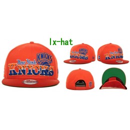 New York Knicks Orange Snapback Hat GF Snapback