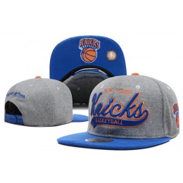 New York Knicks Grey Snapback Hat DF 0512 Snapback