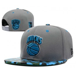 New York Knicks Grey Snapback Hat SD 0512 Snapback