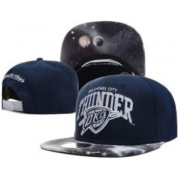 Oklahoma City Thunder D.Blue Snapback Hat SD Snapback