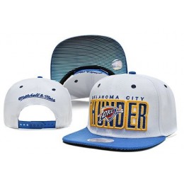 Oklahoma City Thunder Hat 0903  4 Snapback
