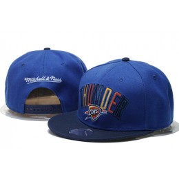 Oklahoma City Thunder Snapback Blue Hat GS 0620 Snapback