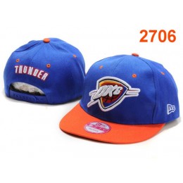 Oklahoma City Thunder NBA Snapback Hat PT088 Snapback