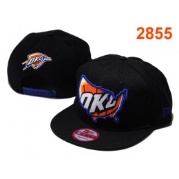 Oklahoma City Thunder NBA Snapback Hat PT110 Snapback