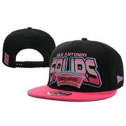 San Antonio Spurs Black Snapback Hat XDF 1 Snapback
