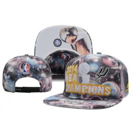 San Antonio Spurs adidas 2014 NBA Finals Champions Locker Room Snapback Galaxy Hat XDF 0701 Snapback