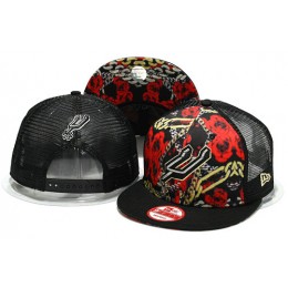 San Antonio Spurs Mesh Snapback Hat YS 0701 Snapback