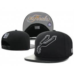 San Antonio Spurs The Finals Black Snapback Hat SD 0701 Snapback
