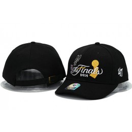 San Antonio Spurs The Finals Black Snapback Hat YS 0701 Snapback