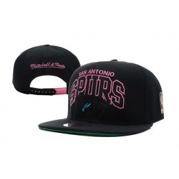 San Antonio Spurs Black Snapback Hat XDF Snapback