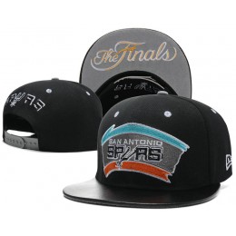 San Antonio Spurs The Finals Black Snapback Hat SD 1 0617 Snapback