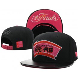 San Antonio Spurs The Finals Black Snapback Hat SD 0617 Snapback