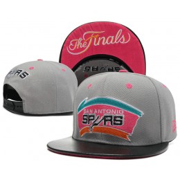 San Antonio Spurs The Finals Grey Snapback Hat SD 0617 Snapback