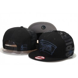 San Antonio Spurs Snapback Black Hat GS 0620 Snapback