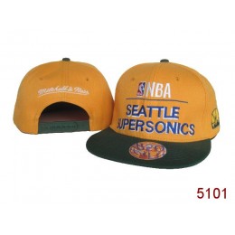 Seattle SpuerSonics Snapback Hat SG 3854 Snapback