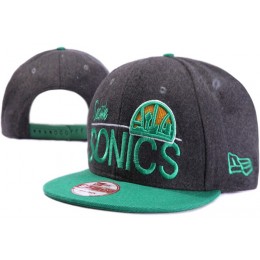 Seattle Sonics NBA Snapback Hat XDF016 Snapback