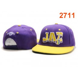 Utah Jazz TISA Snapback Hat PT18 Snapback