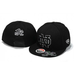 NCAA Black Snapback Hat YS 8 Snapback
