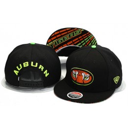Auburn Tigers Black Snapback Hat YS 0528 Snapback