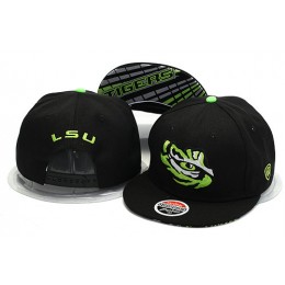 LSU Tigers Black Snapback Hat YS 0528 Snapback