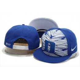 NCAA Blue Snapback Hat YS 1 0721 Snapback