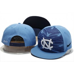 NCAA Blue Snapback Hat YS 0721 Snapback