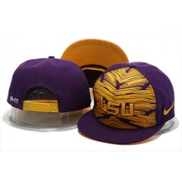 NCAA Purple Snapback Hat YS 0721 Snapback