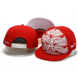 NCAA Red Snapback Hat YS 0721 Snapback
