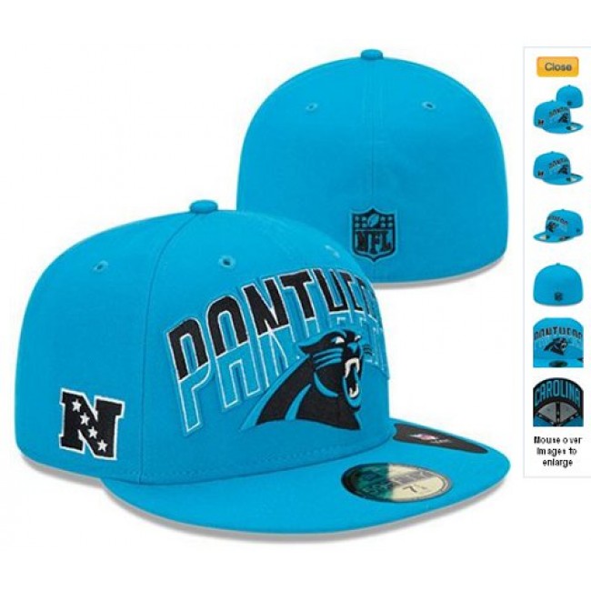 2013 Carolina Panthers NFL Draft 59FIFTY Fitted Hat 60D12 Snapback