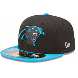 Carolina Panthers NFL On Field 59FIFTY Hat 60D03 Snapback