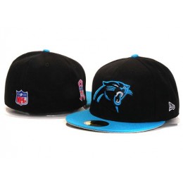 Carolina Panthers New Type Fitted Hat YS 5t19 Snapback