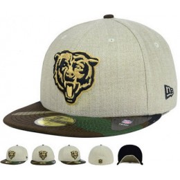 Chicago Bears Fitted Hat 60D 150229 44 Snapback