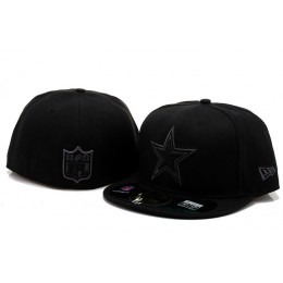 Dallas Cowboys Black Fitted Hat 60D 0721 Snapback