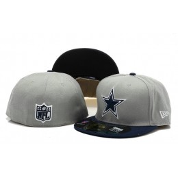 Dallas Cowboys Grey Fitted Hat 60D 0721 Snapback