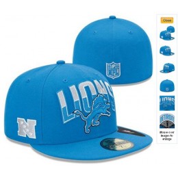 2013 Detroit Lions NFL Draft 59FIFTY Fitted Hat 60D08 Snapback
