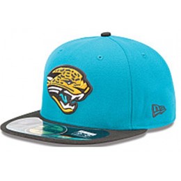 Jacksonville Jaguars NFL On Field 59FIFTY Hat 60D11 Snapback