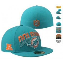 2013 Miami Dolphins NFL Draft 59FIFTY Fitted Hat 60D23 Snapback