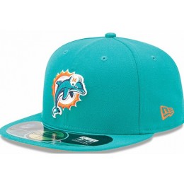 Miami Dolphins NFL Sideline Fitted Hat SF13 Snapback