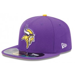 Minnesota Vikings NFL On Field 59FIFTY Hat 60D30 Snapback