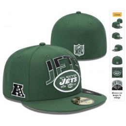 2013 New York Jets NFL Draft 59FIFTY Fitted Hat 60D02 Snapback