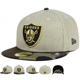Oakland Raiders Fitted Hat 60D 150229 43 Snapback