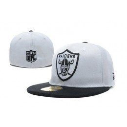 Oakland Raiders Fitted Hat LX 150227 07 Snapback