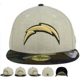 San Diego Chargers Fitted Hat 60D 150229 39 Snapback