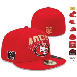 2013 San Francisco 49ers NFL Draft 59FIFTY Fitted Hat 60D16 Snapback